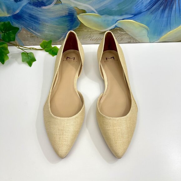 Marc Fisher LTD Women's Sunny Ballet Flat in Light Natural 7 - Picture 6 of 12